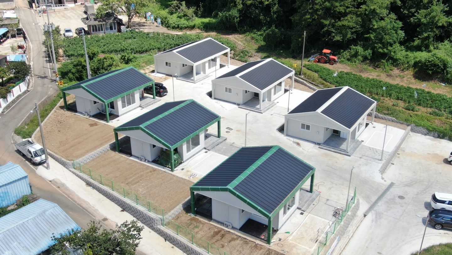 전남 고흥 이동식주택 단지